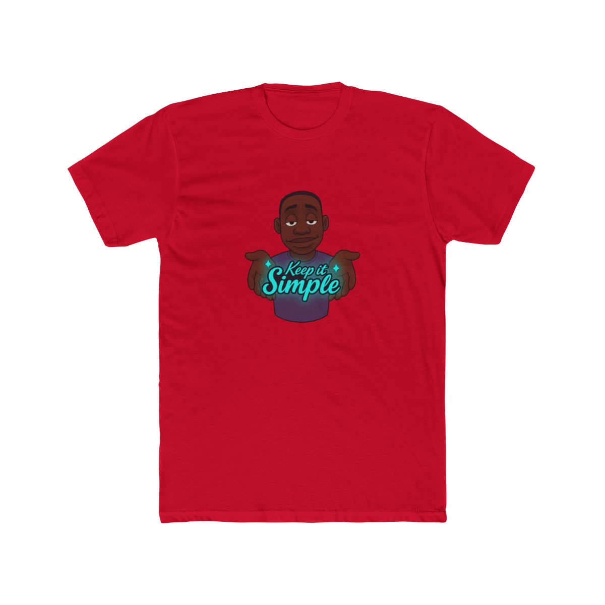 Keep It Simple Minimalist T Shirt - Khaby Lame official T-Shirts merch